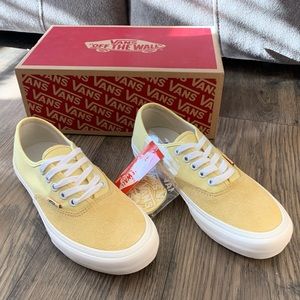 Banana Pale Yellow Vans Vans Shoes Vans Authentic Pro Pale Banana